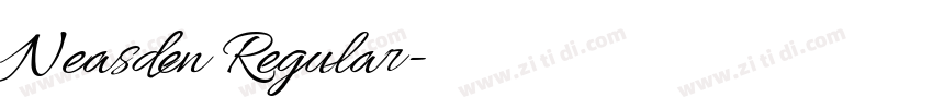 Neasden Regular字体转换 Neasden Regular字体转换